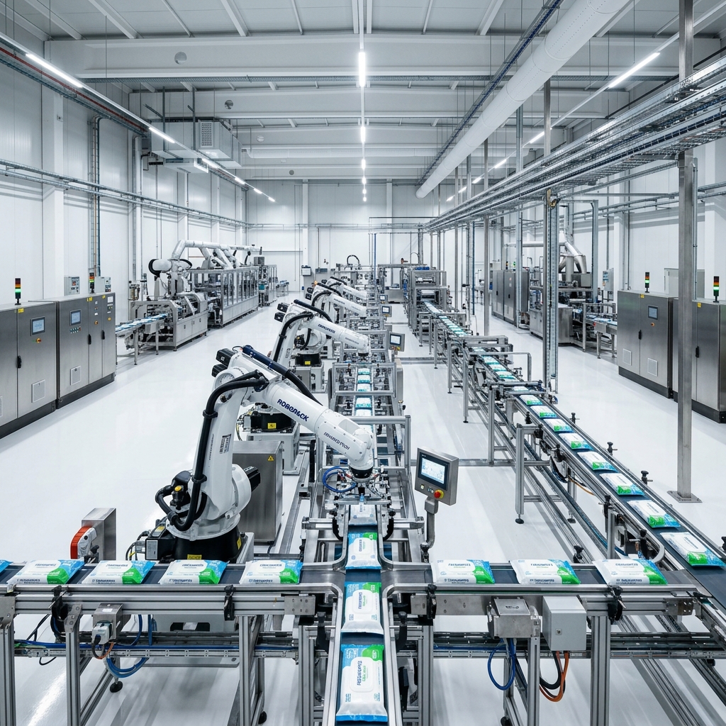 BR Hygiene modern manufacturing facility